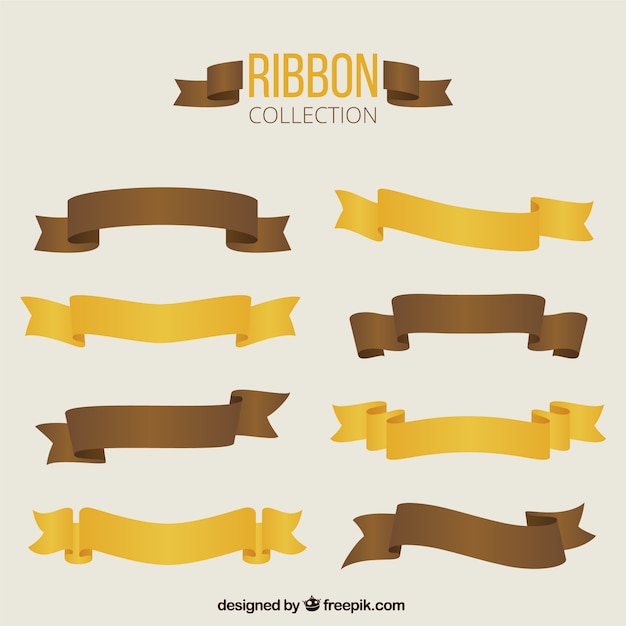 Brown Ribbon Ribbon Vector, Brown Ribbon, Sales Tape, Ribbon Material PNG  and Vector with Transparent Background for Free Download