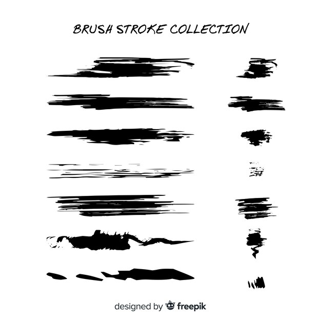 Brush stroke collection