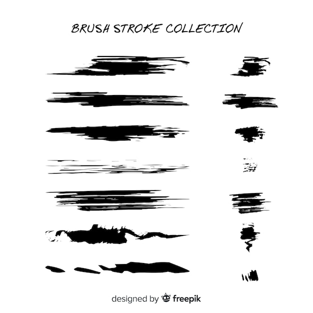 Brush stroke collection