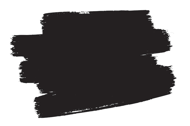 Free Vector brush stroke style black grungy texture background design
