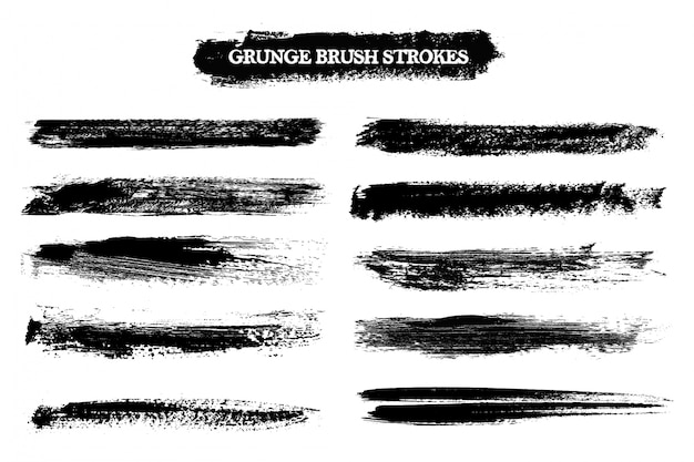 Brush strokes collection