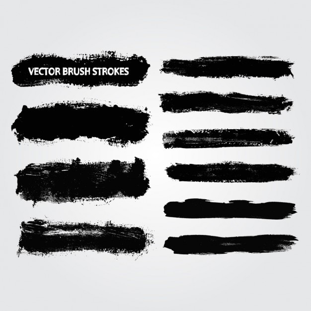 Brush strokes collection