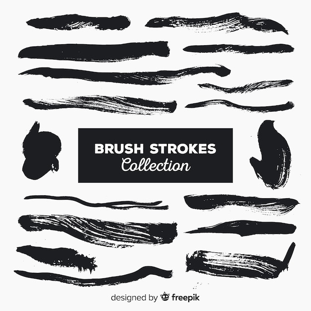 Brush strokes collection