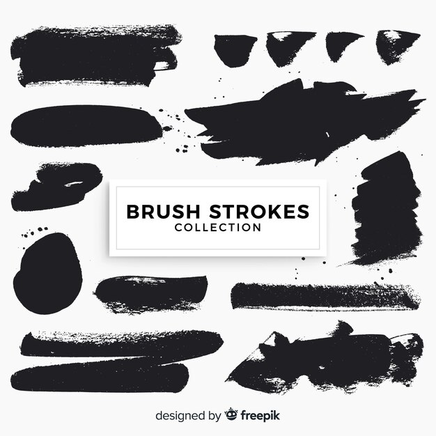 Brush strokes pack