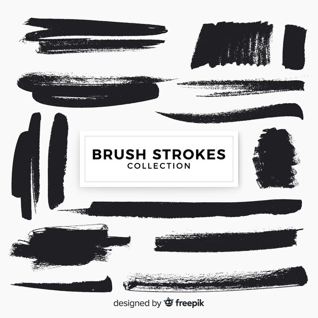 Brush strokes pack