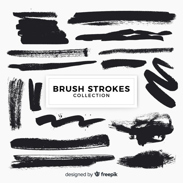 Brush strokes pack
