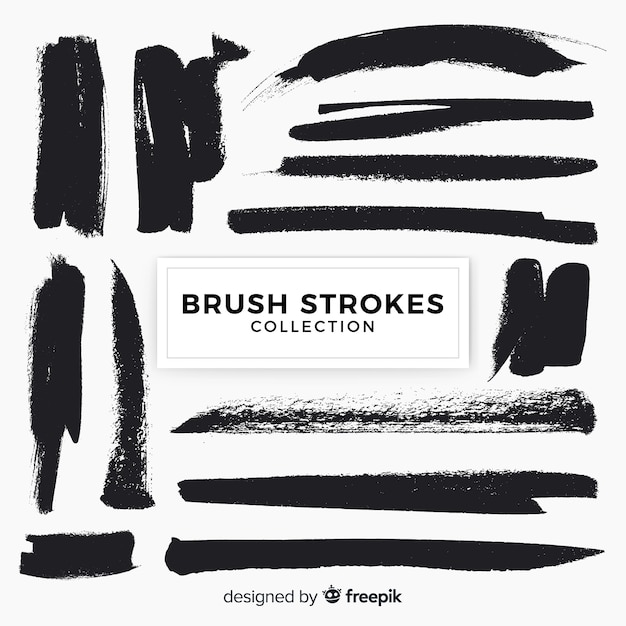 Brush strokes pack