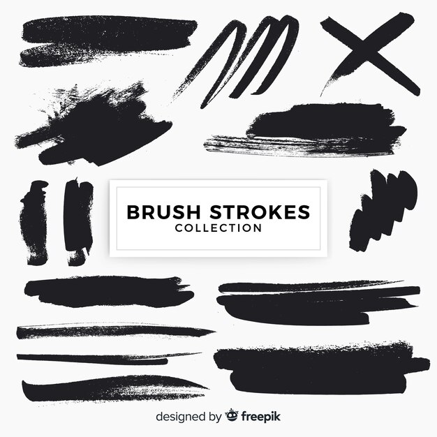 Brush strokes pack