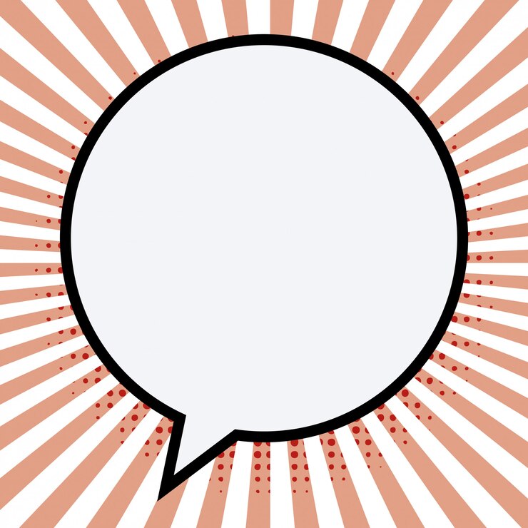 Free Vector bubble comic concept 