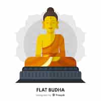 Free vector buddha background