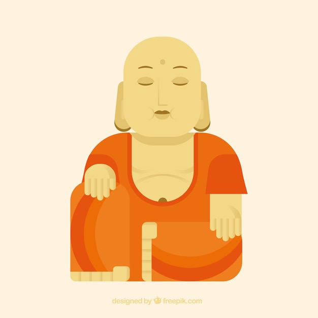 Free vector budha background