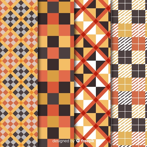 Buffalo pattern collection wallpaper