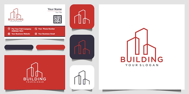 Download Free Building With Line Concept City Building Abstract For Logo Use our free logo maker to create a logo and build your brand. Put your logo on business cards, promotional products, or your website for brand visibility.