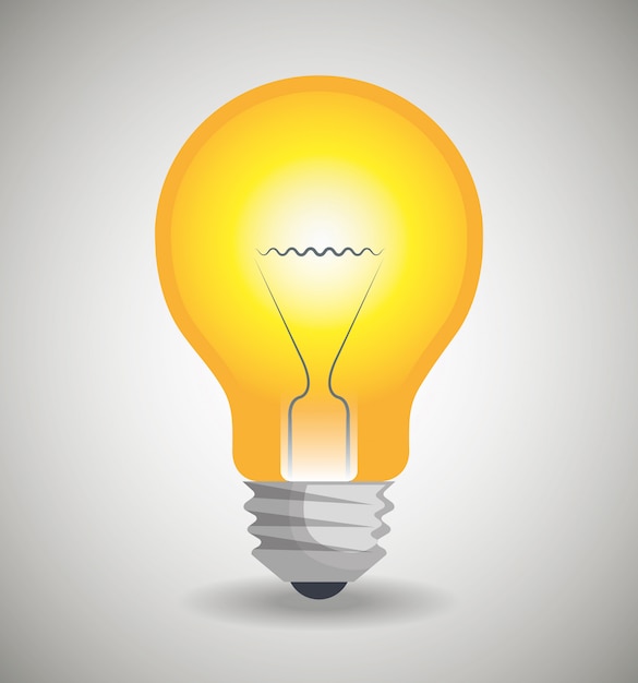 Free vector bulb icon