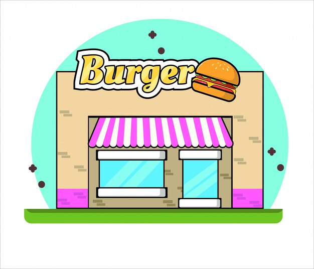 Download Free Colored Restaurant Building Illustration Premium Vector Use our free logo maker to create a logo and build your brand. Put your logo on business cards, promotional products, or your website for brand visibility.