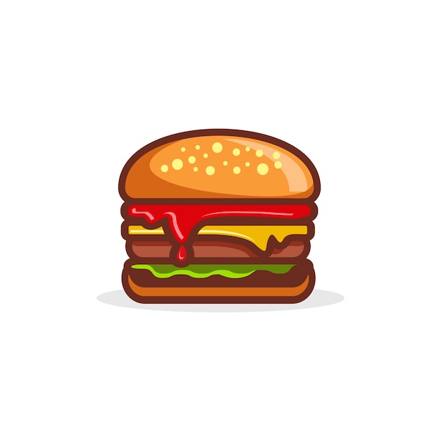 Premium Vector | Burger vector