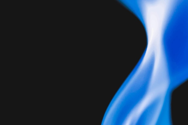 Горящий фон пламени, огненная граница реалистичный вектор черного изображения