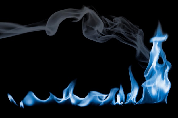 Наклейка с горящим пламенем, реалистичный вектор изображения огня