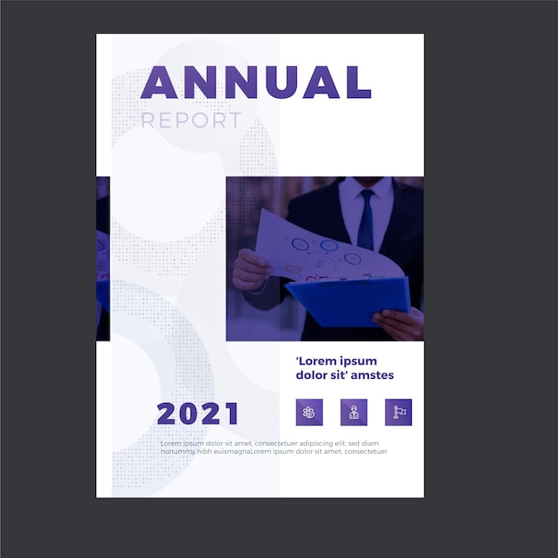 Business annual report template