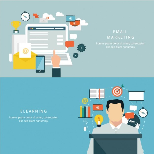 Free Vector business background design