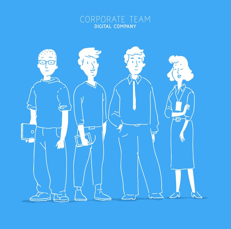 무료 Vector 사업 배경 디자인