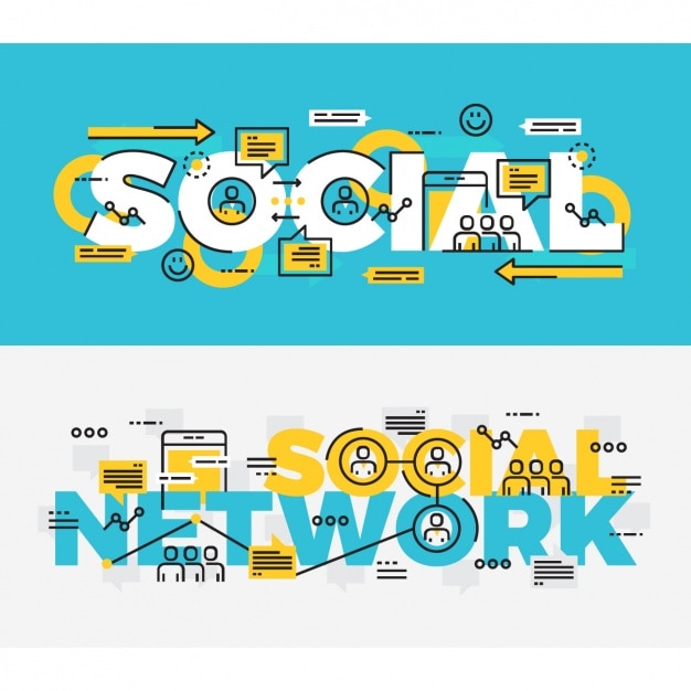Free Vector business banners set