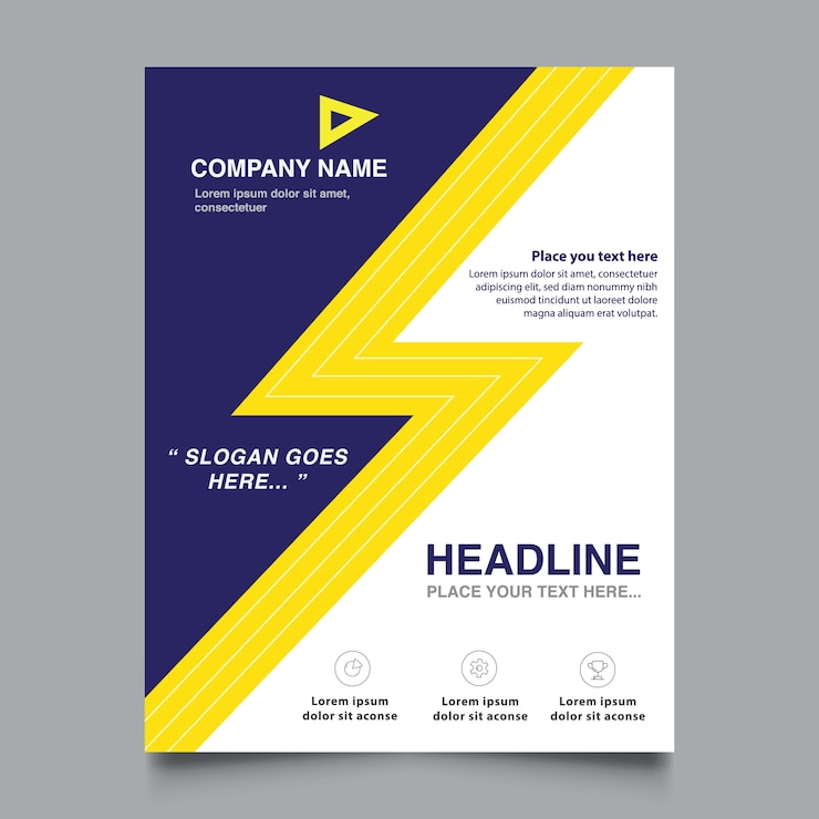 Business brochure modern desig