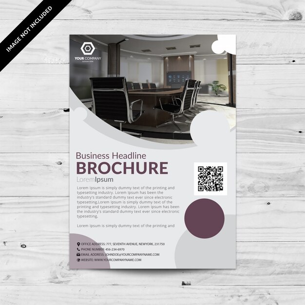 Business brochure template