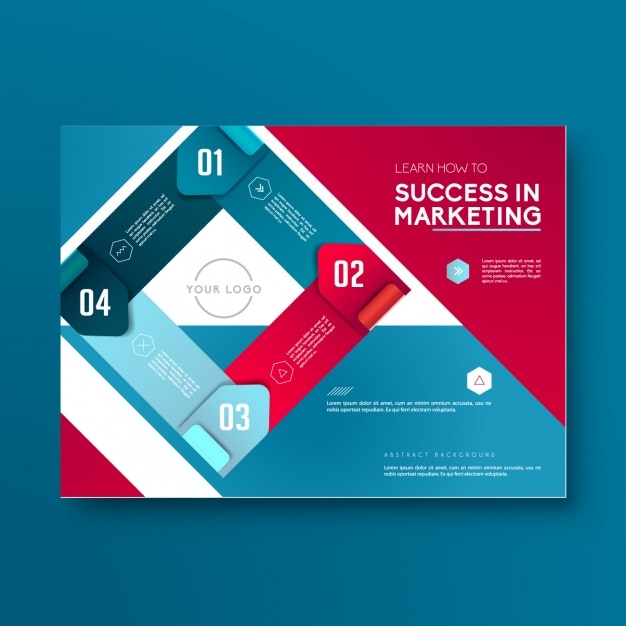 Brochure template affari