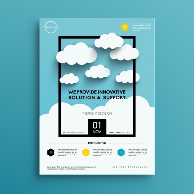 Business brochure template