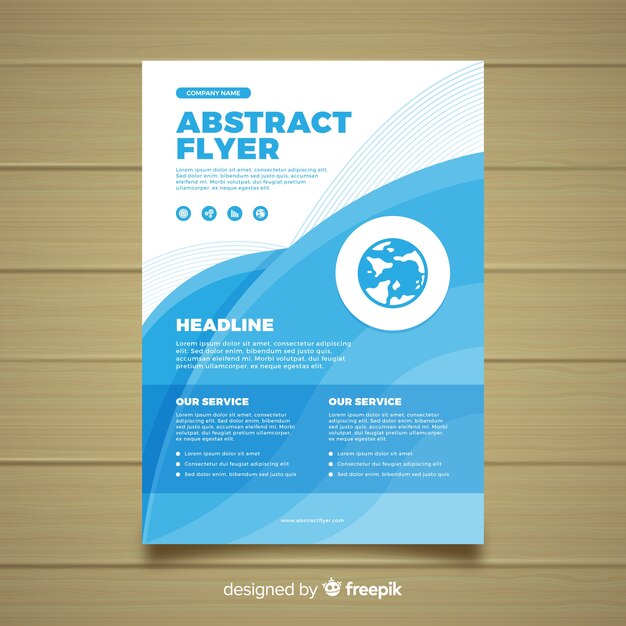 Business brochure template