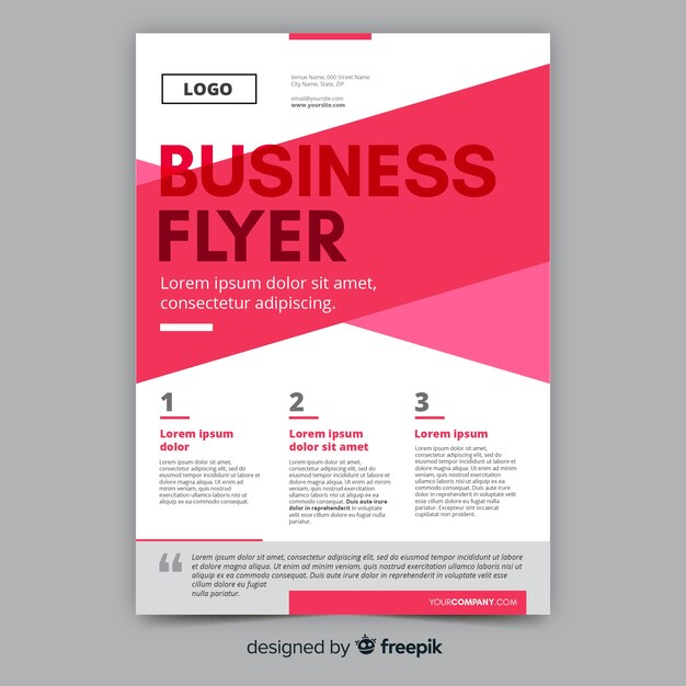 Business brochure template