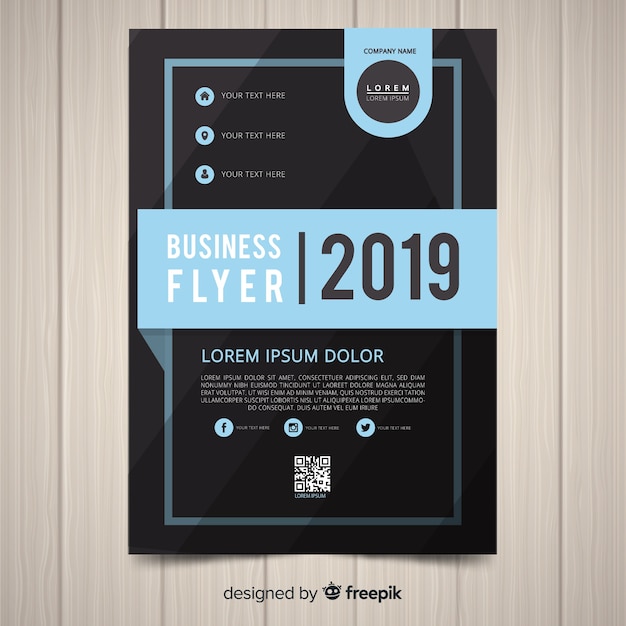 Business brochure template