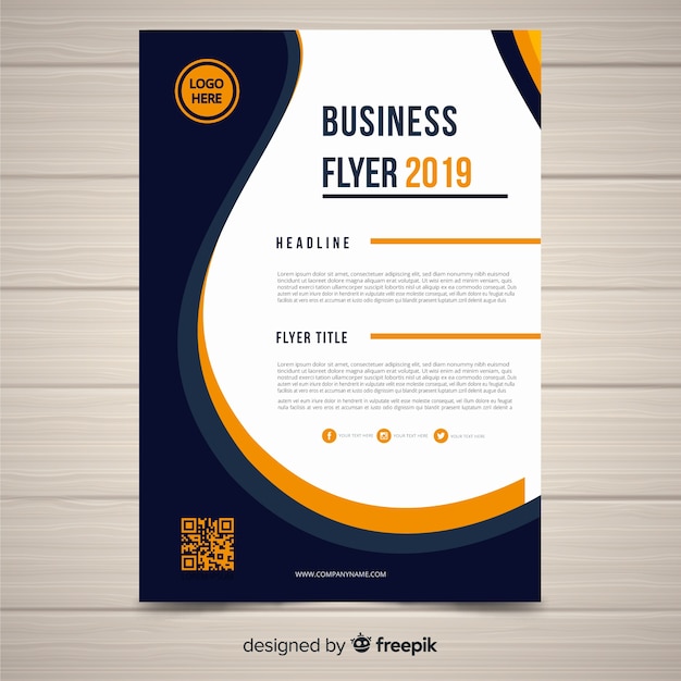 Business brochure template