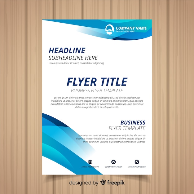 Business brochure template