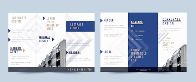 Business brochure template