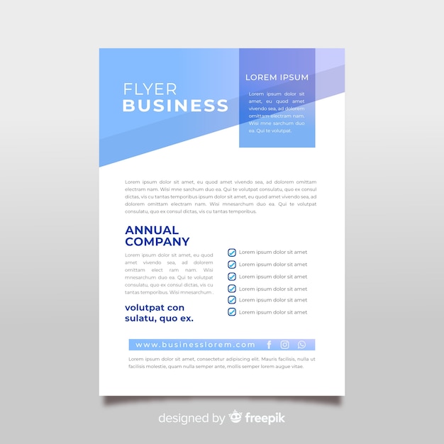 Business brochure