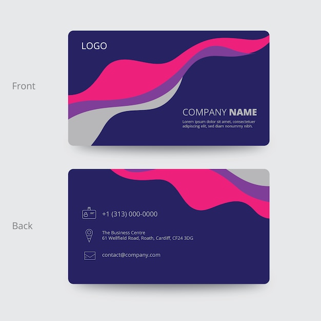 Business card design