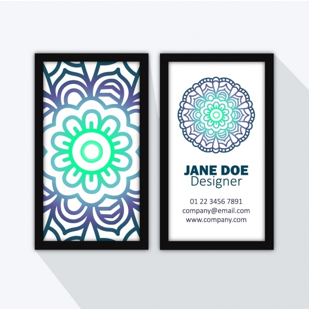 Business card design