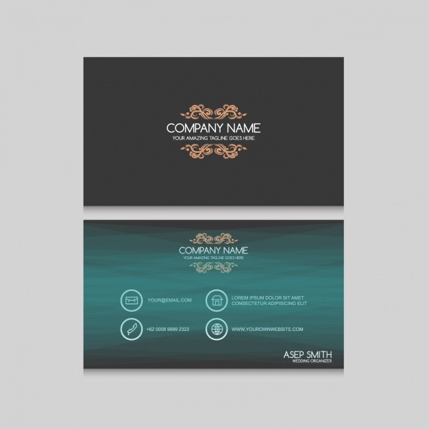 Business card design