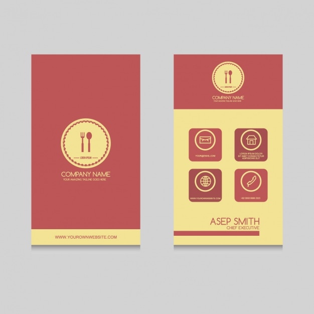 Business card design