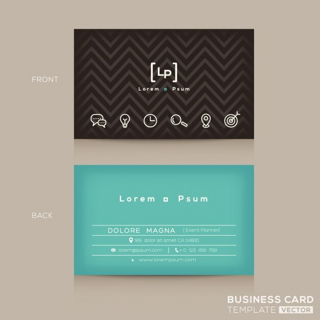 Business card design