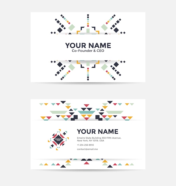 Business card design