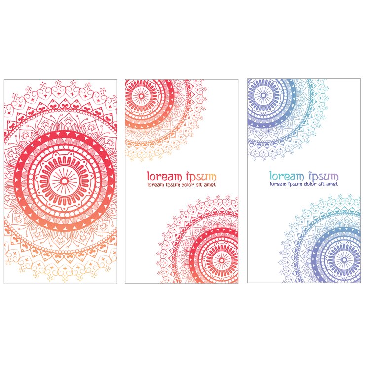 Free Vector business card design
