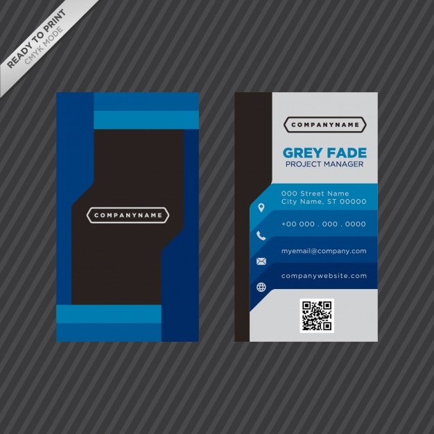 Business card template