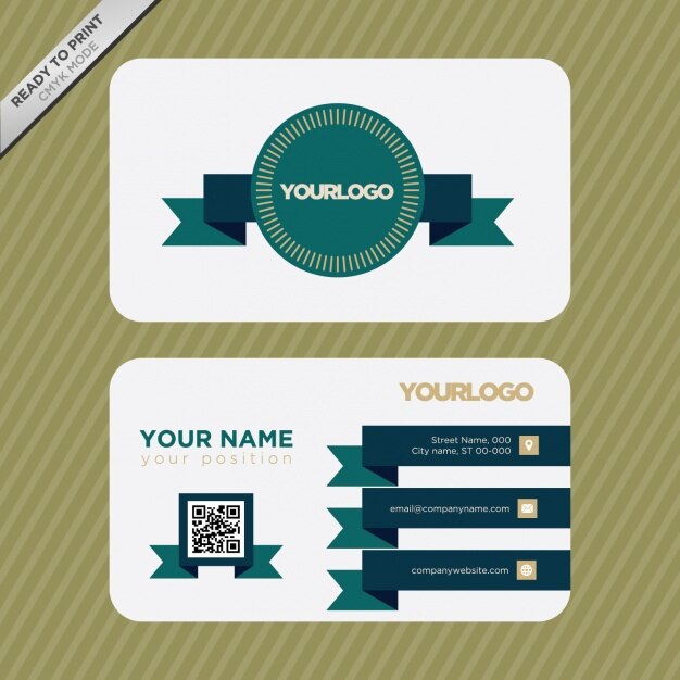 Business card template