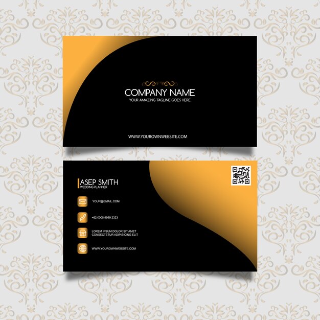 Business card template