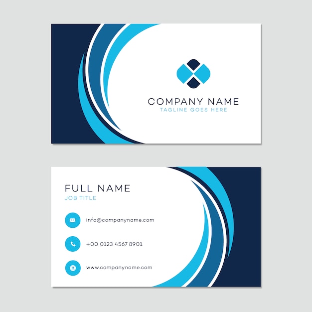 Business card template