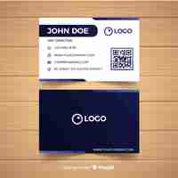 Free vector business card template