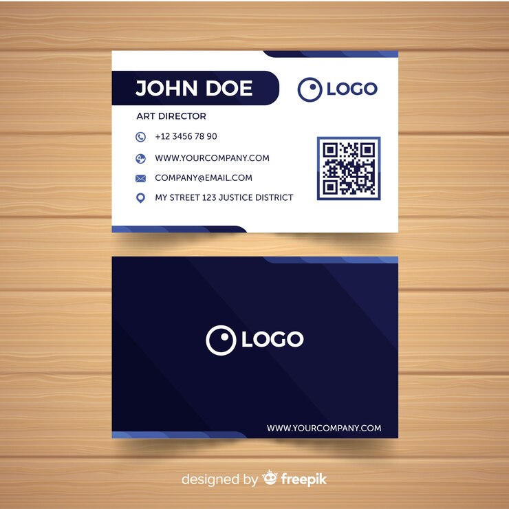 Free Vector business card template